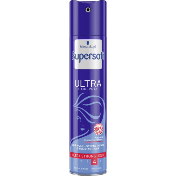 Schwarzkopf Supersoft Ultra Hairspray 250ml