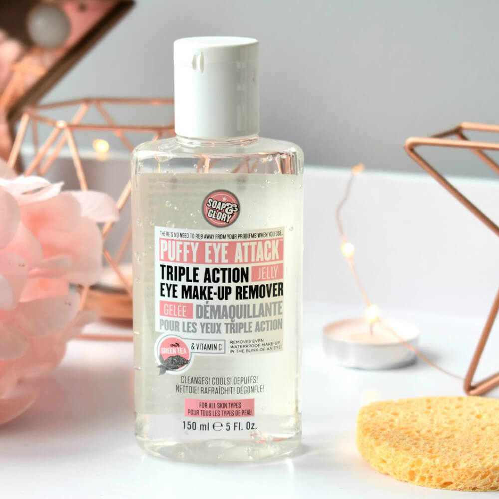Soap & Glory Puffy Eye Attack Jelly Eye Makeup Remover 150ml