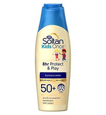 Soltan Once Kids 8 Hr Protect & Play lotion SPF50+ 200ml