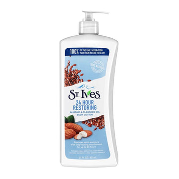 St. Ives Almond & Flax Seed Oil Body Lotion 621ml