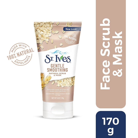St. Ives Gentle Smoothing Face Scrub and Mask Oatmeal 170g