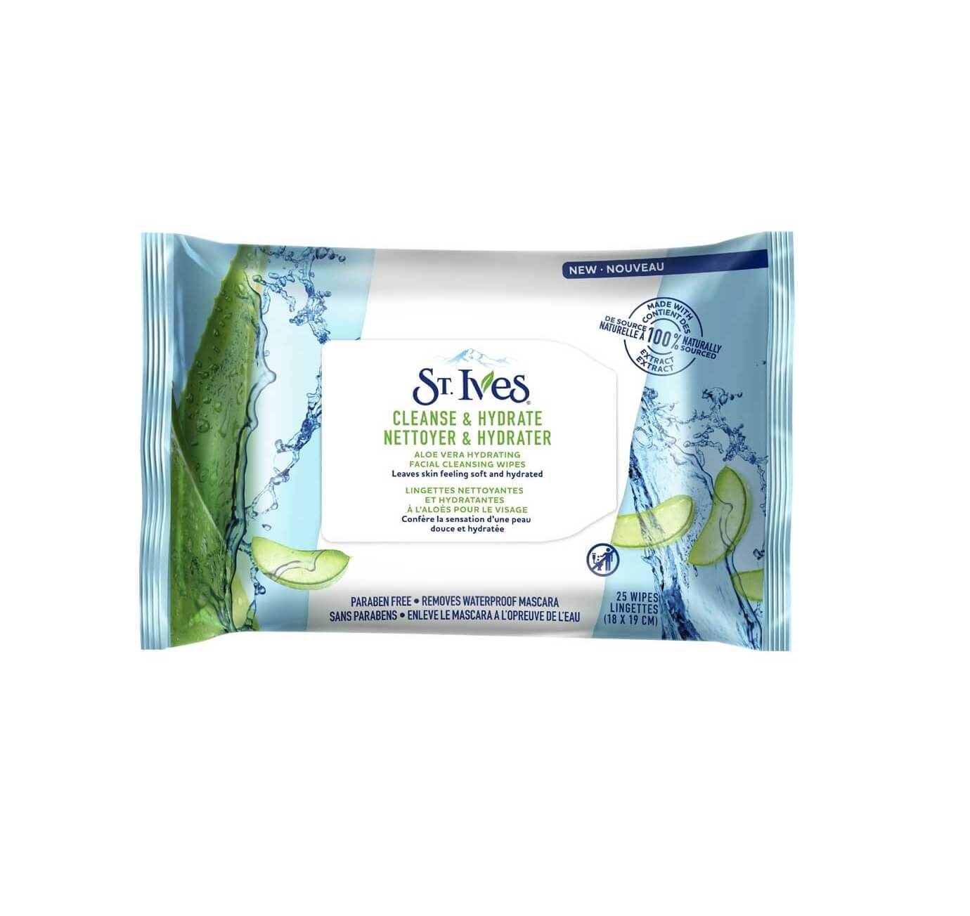 St.Ives Cleanse & Hydrate WipesSt.Ives Cleanse & Hydrate Wipes