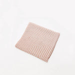 Striped Rectangle Scarf with Fringes - Multicolor