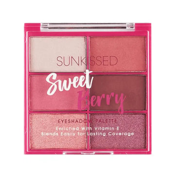 Sunkissed Sweet Berry Eyeshadow Palette Infused With Minerals