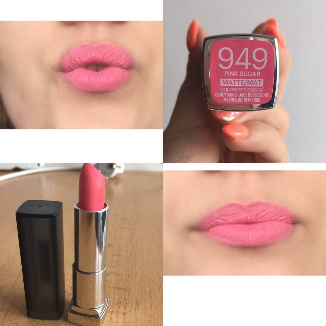 Maybelline Color Sensational Matte Lipstick 949 Pink Suger