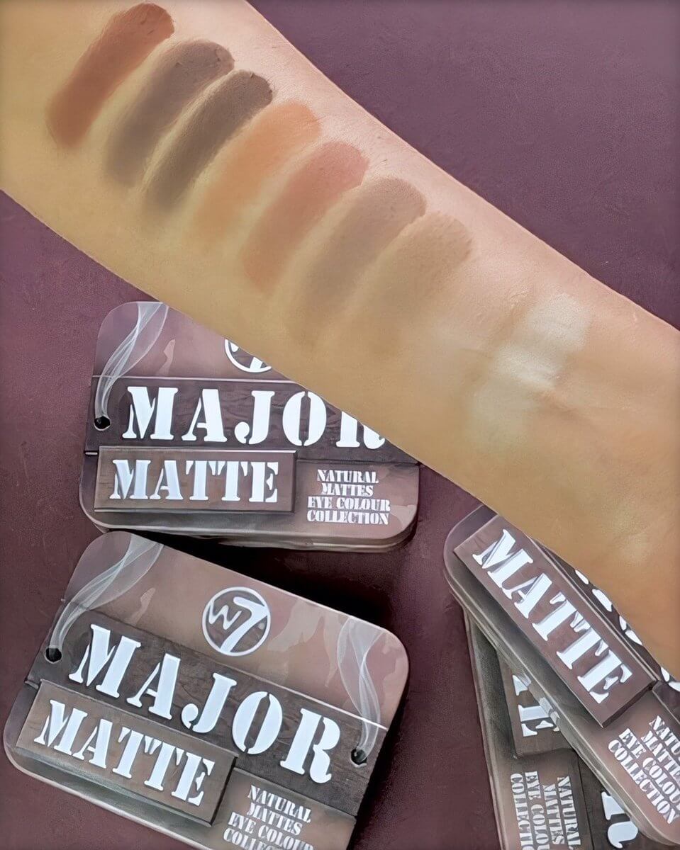 W7- Major Matte Eyeshadow Palette