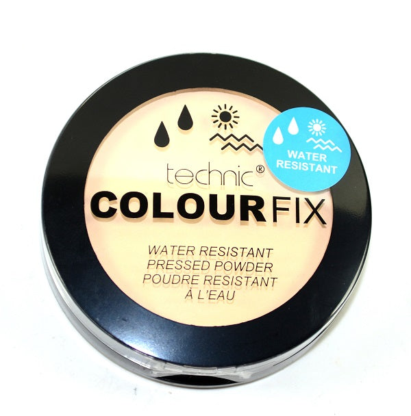 Technic Color Fix Water Resistant Pressed Powder Shade Bisque