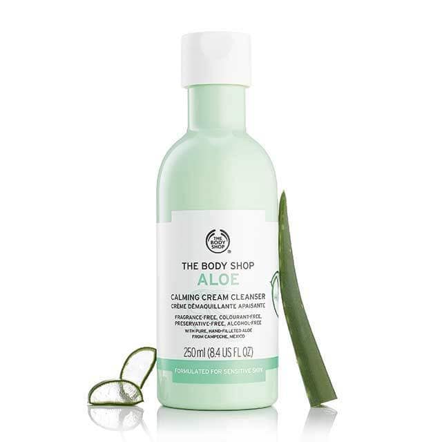 The Body Shop Aloe Calming Cream Cleanser