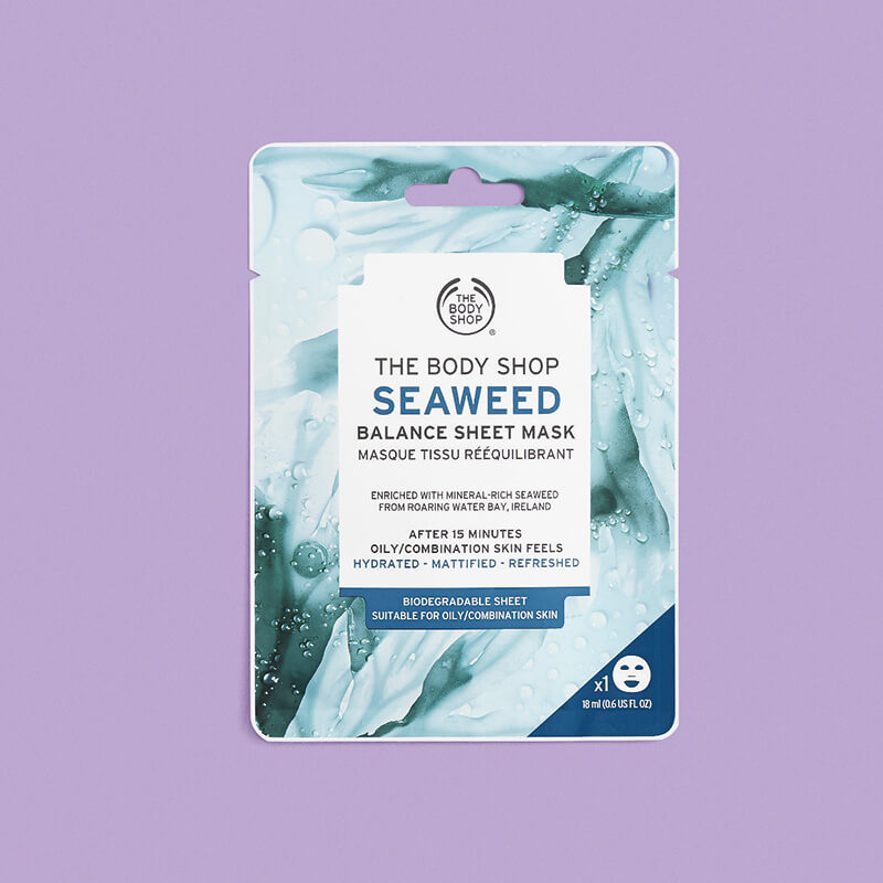 The Body Shop Seaweed Balance Sheet Mask