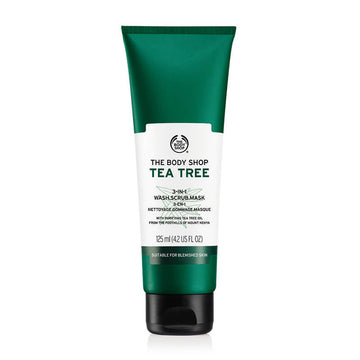 The Body Shop Tea Tree 3 in1 Wash Scrub Mask 125 Ml