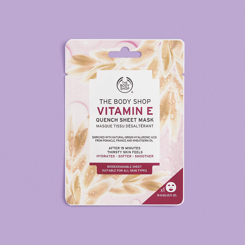 The Body Shop Vitamin E Quench Sheet Mask