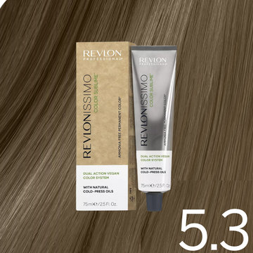 Revlon Professional Revlonissimo Color Sublime 5.3 Light Golden Brown 75ml