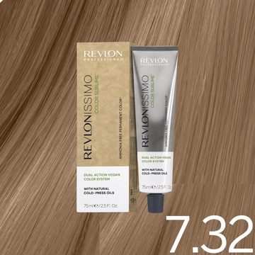 Revlon Professional Revlonissimo Color Sublime 7.32 Medium Golden Iridescent Blonde 75ml