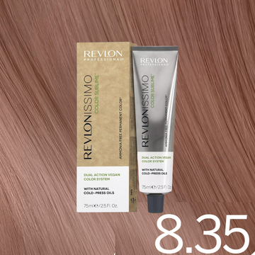 Revlon Professional Revlonissimo Color Sublime 8.35 Light Golden Mahongany Blonde 75ml