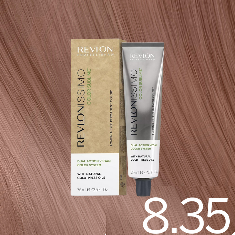 Revlon Professional Revlonissimo Color Sublime 8.35 Light Golden Mahongany Blonde 75ml