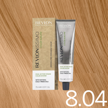 Revlon Professional Revlonissimo Color Sublime 8.04 Light Natural Copper Blonde 75ml