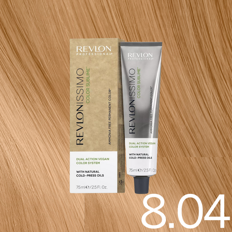 Revlon Professional Revlonissimo Color Sublime 8.04 Light Natural Copper Blonde 75ml