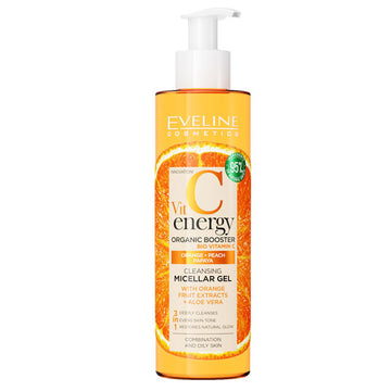 Eveline Bio Vitamin C Face Wash Gel Orange+Peach+Papaya