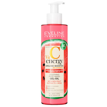 Eveline Bio Vitamin C Face Wash Gel Watermelon+Pomegranate & Raspberry Seed