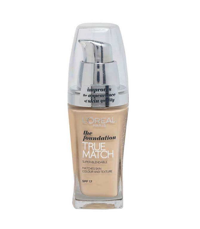 Loreal True Match Foundation W3 Golden Beige