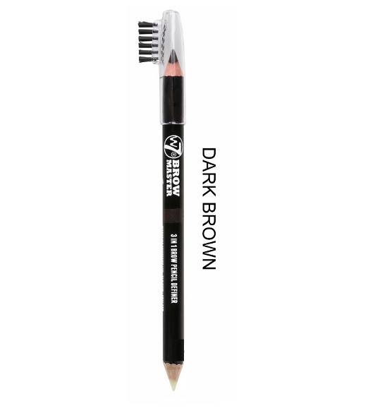 W7 Brow Master 3In1 Dark Brown