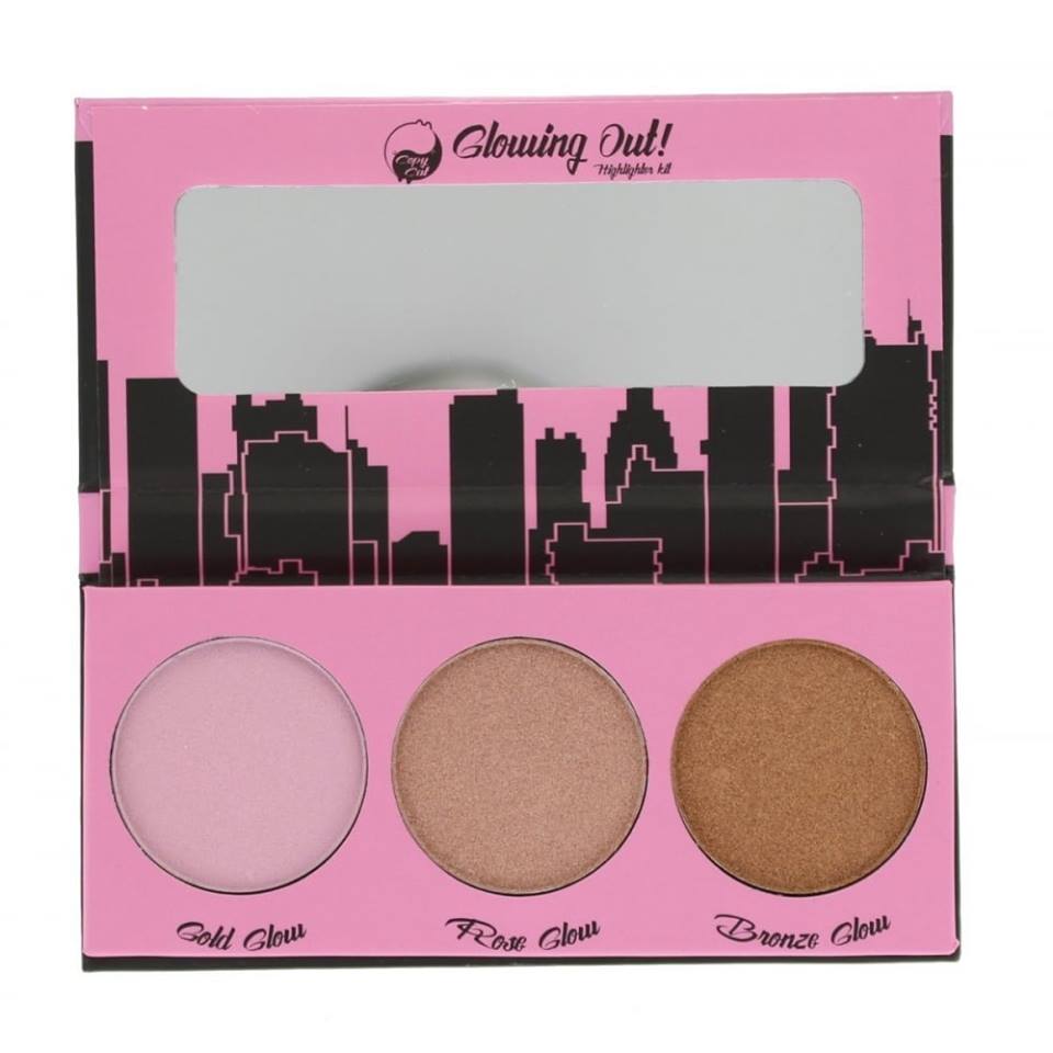W7 Cosmetics Copy Cat Glowing Out Highlighter Trio Kit