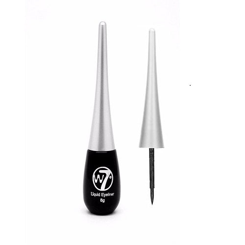 W7 Liquid Eyeliner Pot Black 8Ml
