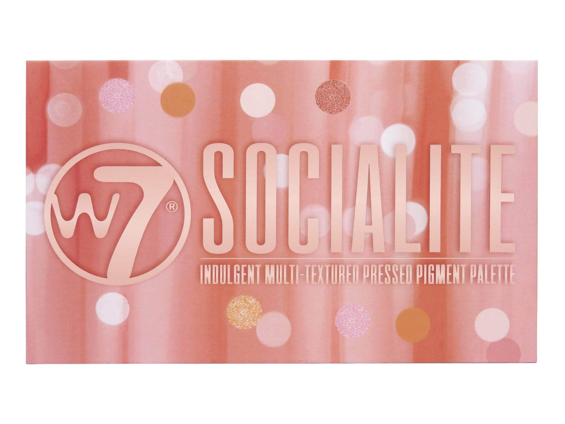 W7 Socialite Pressed Pigment Palette