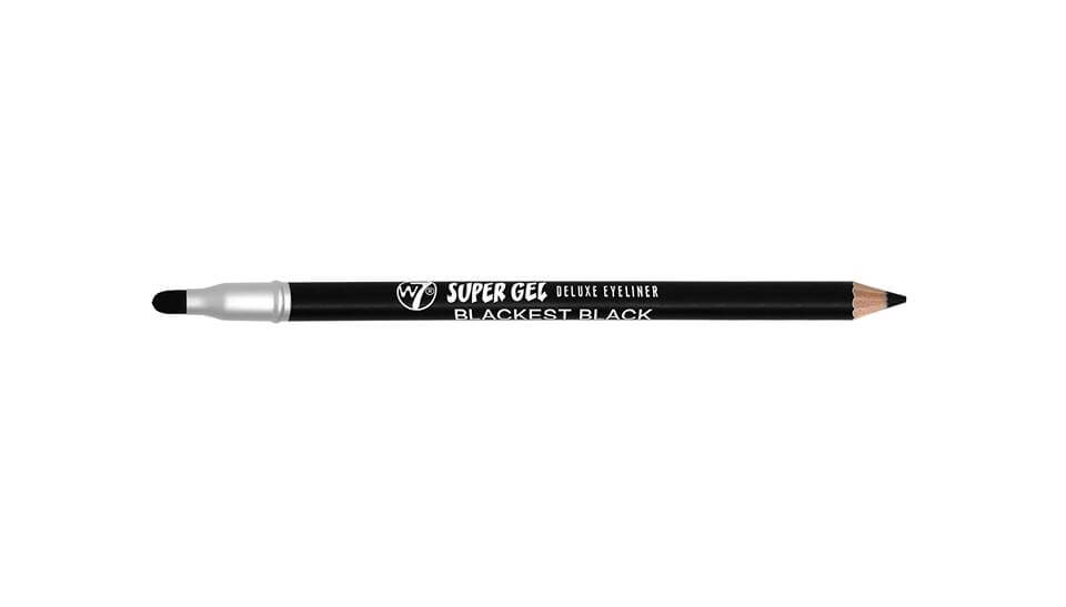 W7 Super Gel Deluxe Eyeliner Blackest Black 1.5G
