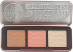 W7 The Cheeky Trio Bronzer Blusher Highlighter Palette