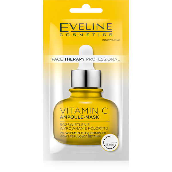Eveline Face Therapy Professional Vit C Ampule Mask 8ml