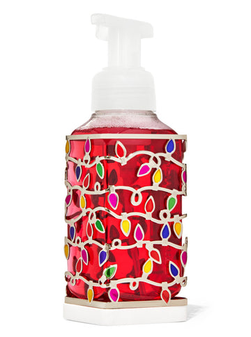 Bath & Body Works Christmas Lights Gentle Foaming Soap Holder