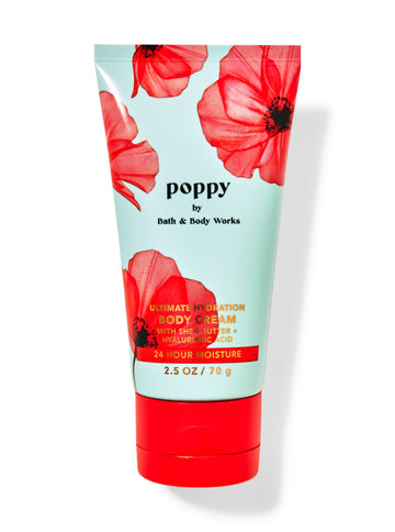 Bath & Body Works Poppy Travel Size Ultimate Hydration Body Cream 70g