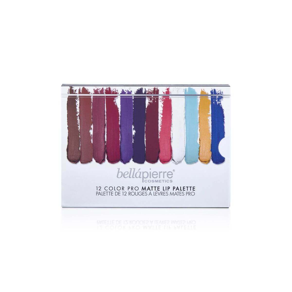 Bellapierre 12 Color Matte Pro Lip Palette