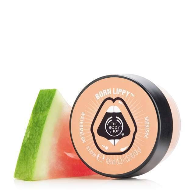 The Body Shop Born Lippy  Pot Lip Balm Watermelon