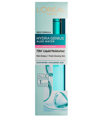 Loreal Paris Hydra Genius Aloe Water Dry & Sensitive Skin 70ml