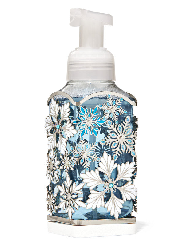 Bath & Body Works Sparkly Snowflakes Gentle Foaming Soap Holder