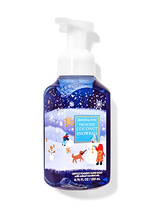 Bath & Body Works Frosted Coconut Snowball Foaming Hand Soap 259ml ...