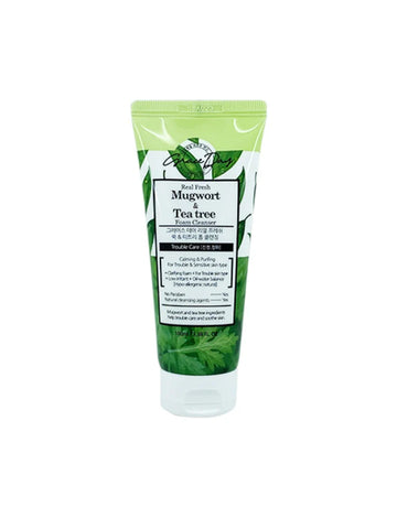 Grace Day Real Fresh Mugwort and Tea Tree Foam Cleansing  100ml