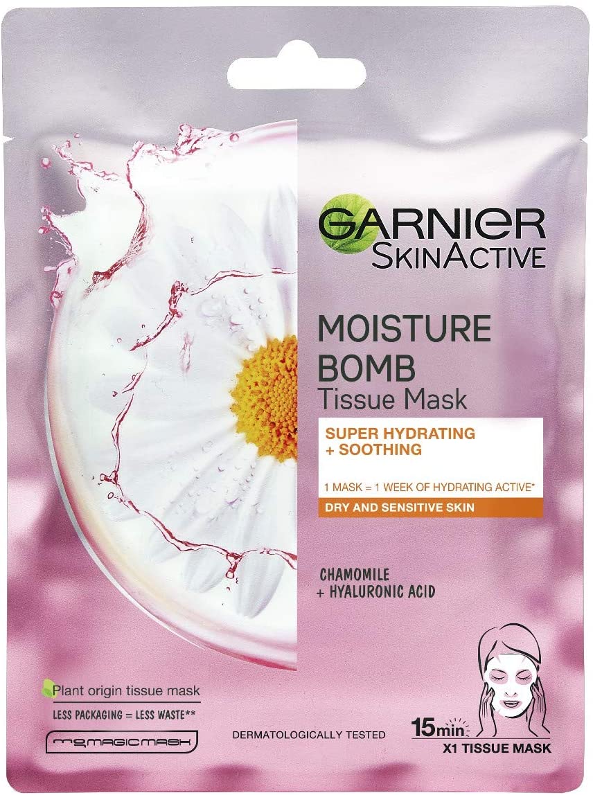 Garnier Moisture Bomb Skin Hydrating Tissue Mask