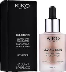 Kiko Milano Liquid Skin Second Skin Foundation 30ml