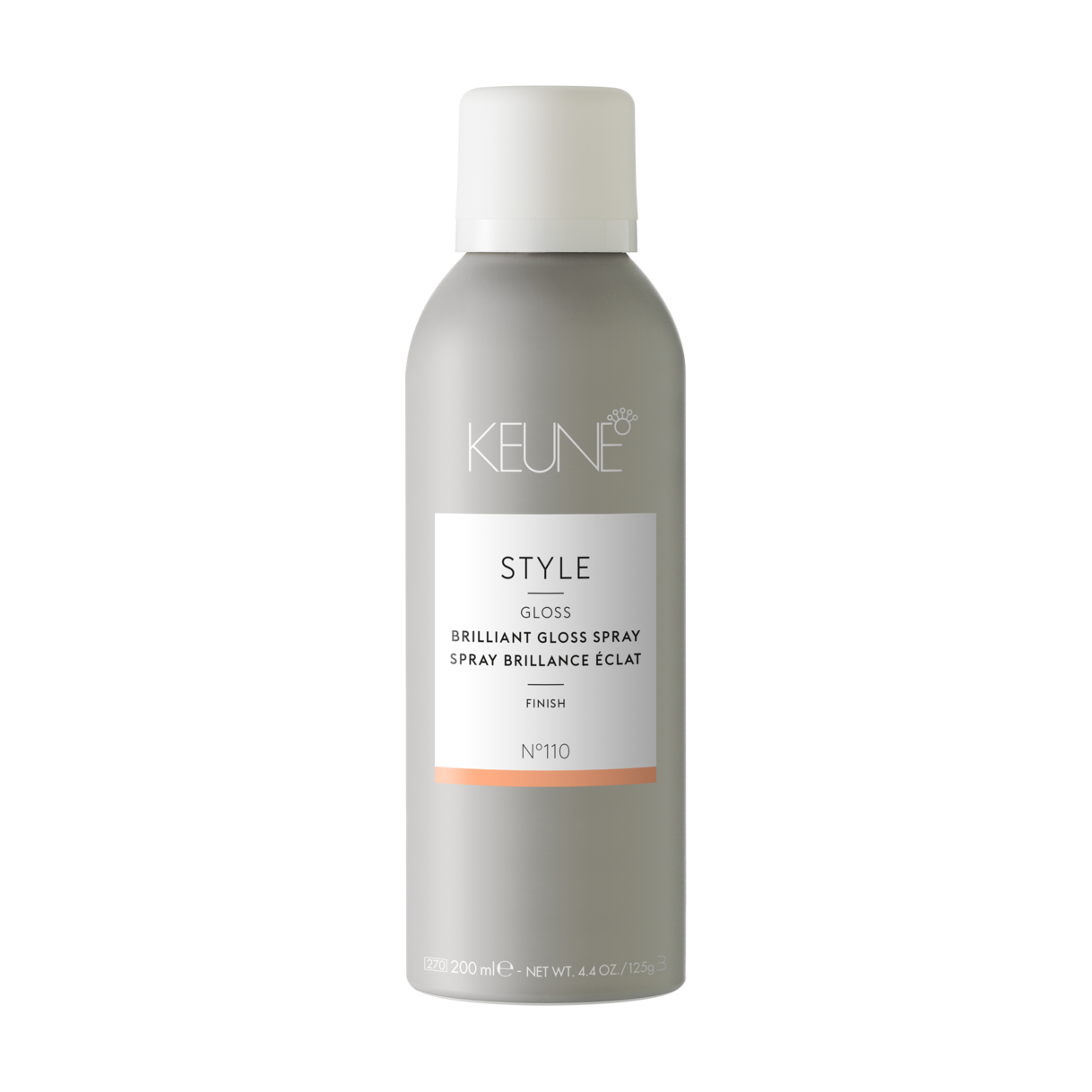 Keune Style Gloss Brilliant Gloss Spray Finish 200ml