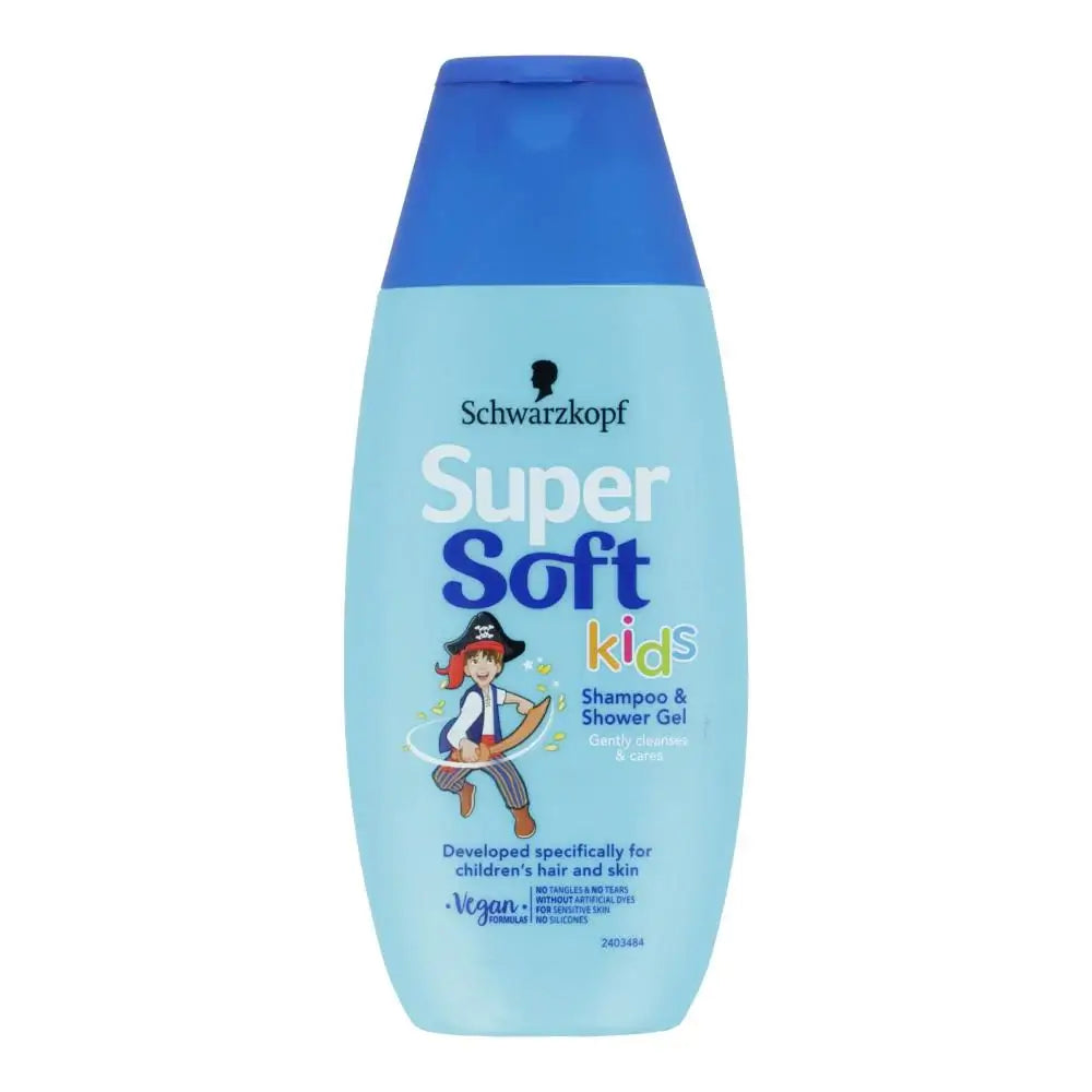 Schwarzkopf Super soft Kids  Shampoo and Shower Gel 250 ml
