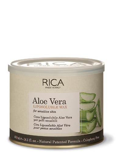RICA Aloe Vera Sensitive Skin Lipsoluble Wax 400ml