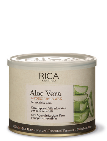 RICA Aloe Vera Sensitive Skin Lipsoluble Wax 400ml