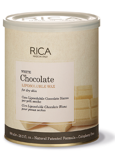 RICA White Chocolate Dry Skin  Lisposoluble Wax 800ml