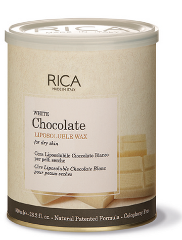 RICA White Chocolate Dry Skin  Lisposoluble Wax 800ml