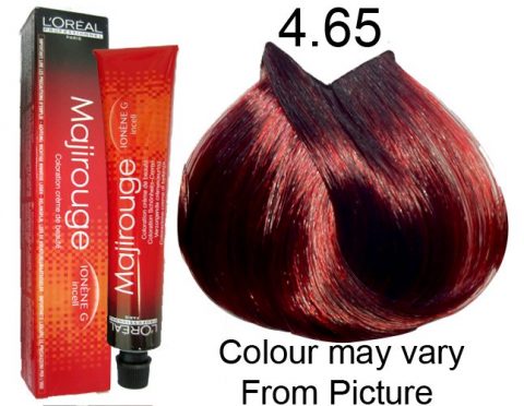 L'oreal Professionnel Majirouge 4.65 Brown Red Acajou 50ml