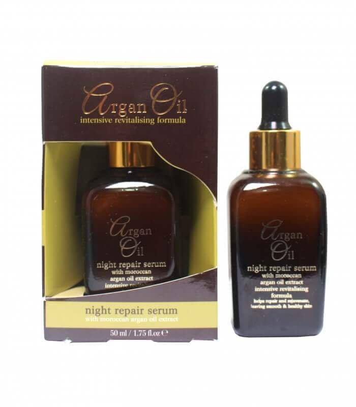 Argan Oil Night Repair Serum 50ml With Moroccan Argon Oil Extract