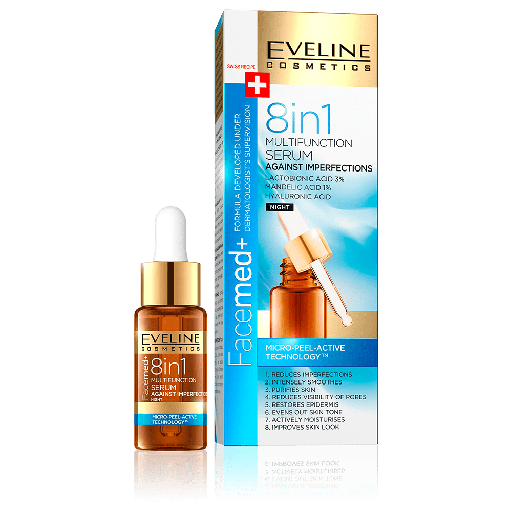 Eveline Facemed+ 8-in-1 Multifunction Serum 18ml